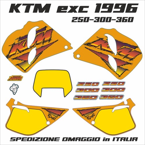 Ktm exc 1996 250 300 - ktm, kit