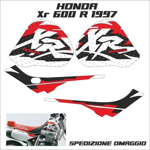 Honda 600 1997 adesivi in - xr,