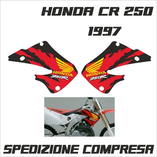 Adesivi kristal honda cr250 - kristal,