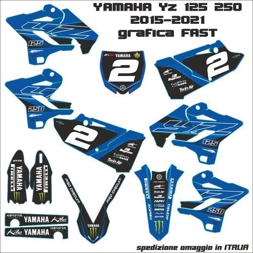 Adesivi kristal yamaha - adesivi, yz