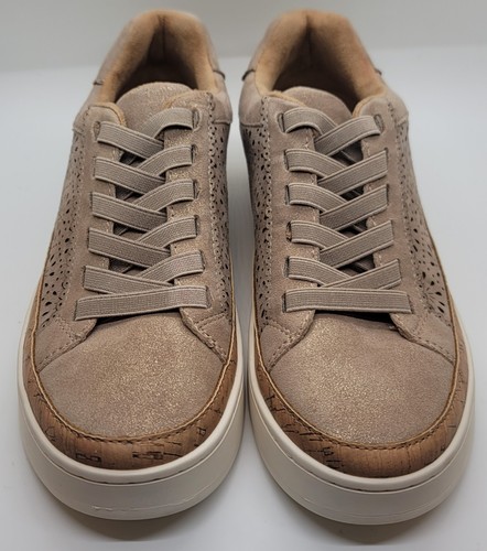 Earth leather sneakers - earth,