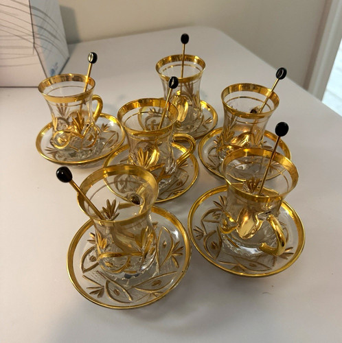 Abka kristal turkish tea - tea, set