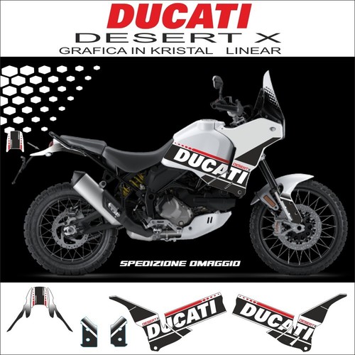 Adesivo grafica ducati desert - adesivo,