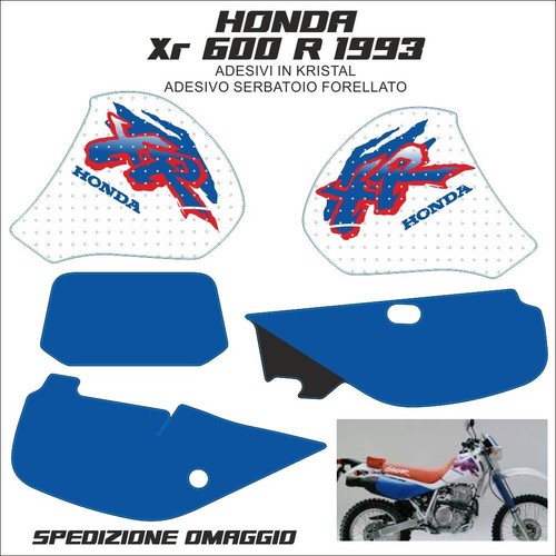 Honda 600 1993 adesivi - honda, in