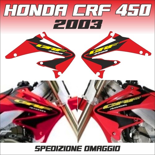 Honda crf 450 2003 adesivi - honda,
