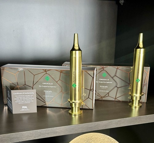 Two kristals cosmetics emerald - cosmetics,