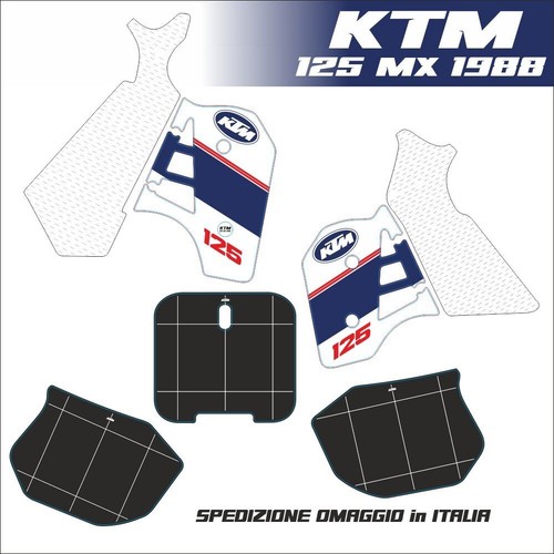 Adesivi kristal ktm - adesivi, 125