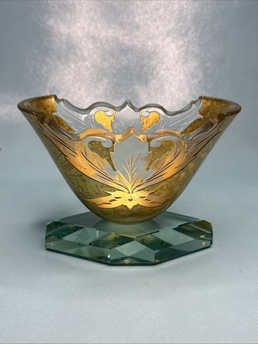 Kristal art glass artist vase - art,