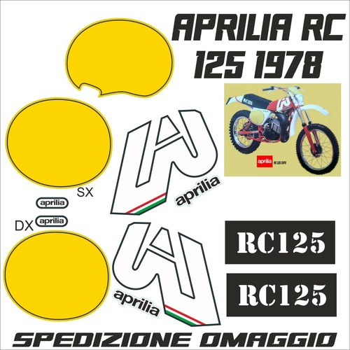 Kit adesivi kristal - kristal, aprilia